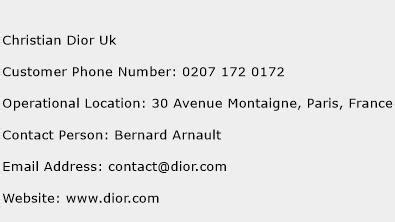 dior head office phone number|christian dior phone number.